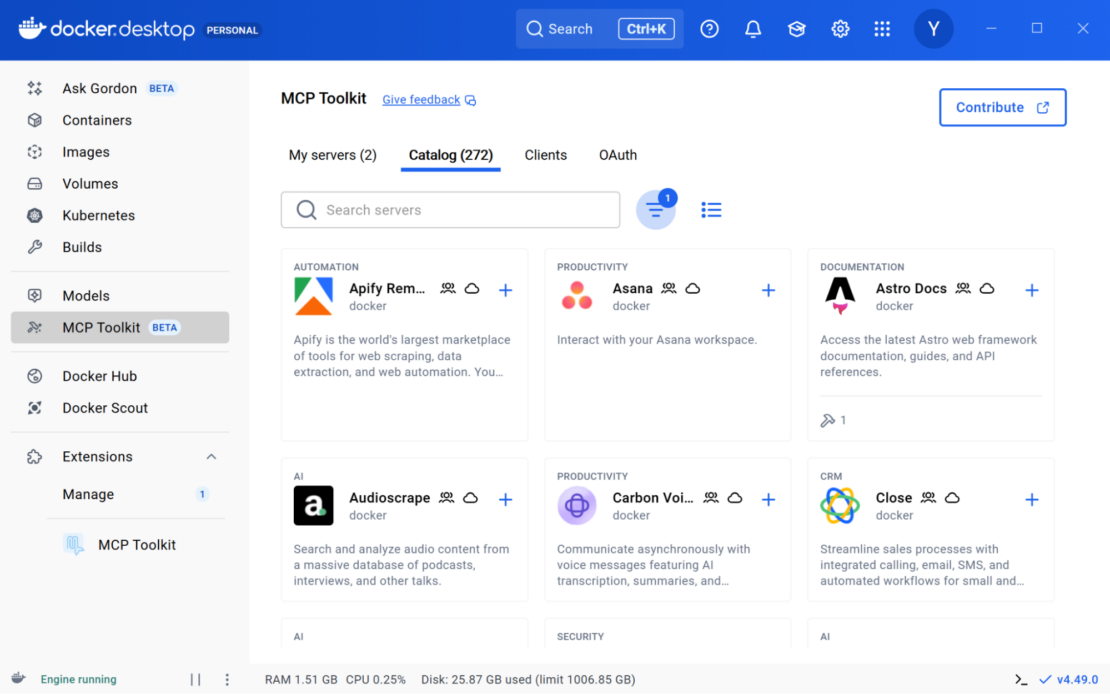OAuth を使用した MCP サーバー