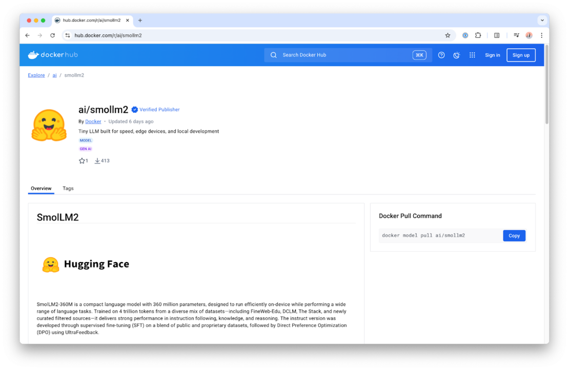 Docker を使用した LLM のローカル実行