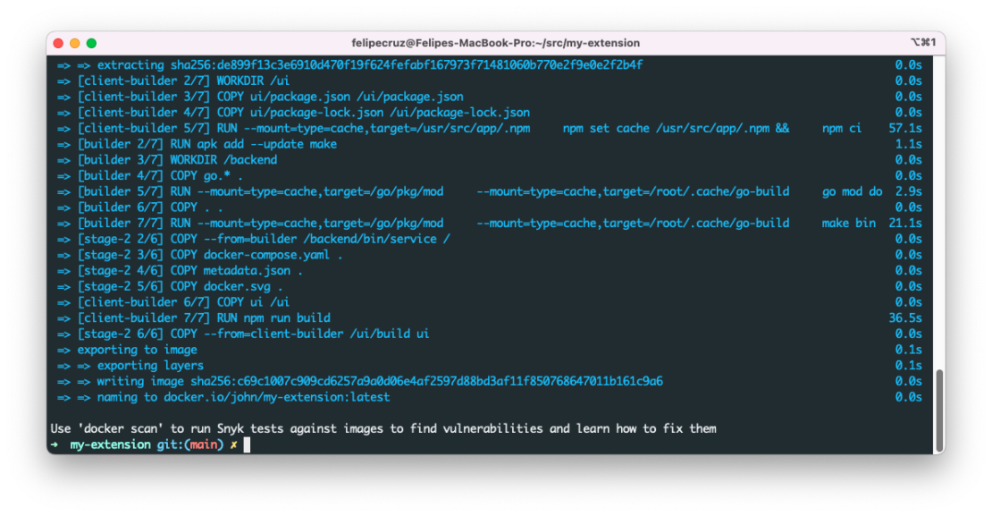extensions code felipe